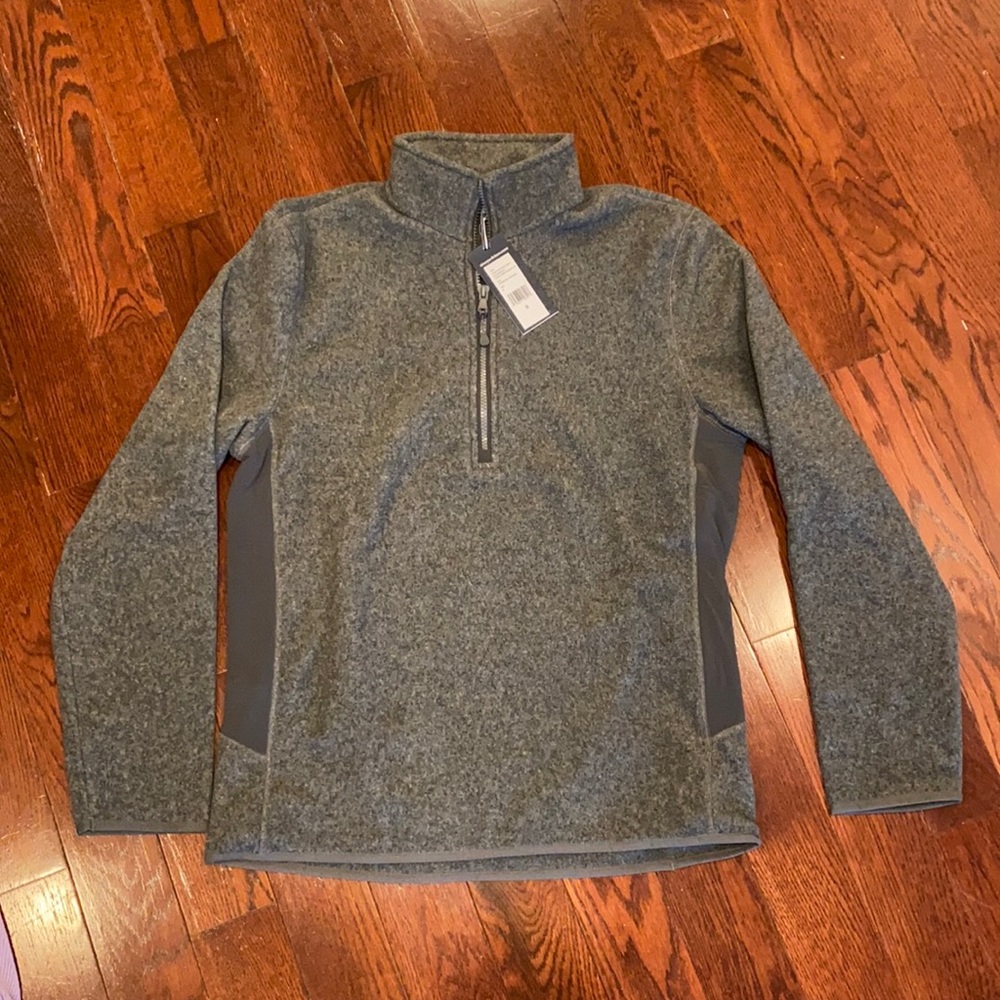 NWT Vineyard Vines Men’s Fleece Harbor Quarter Zip